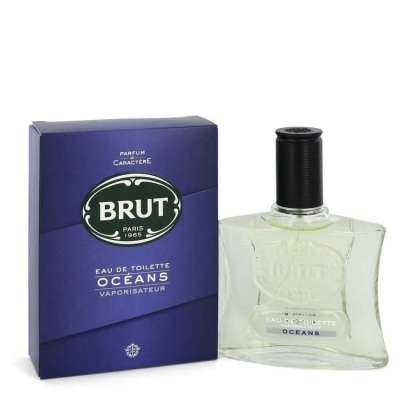 Brut Oceans by Faberge Eau De Toilette Spray 3.4 oz For Men