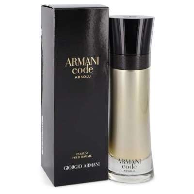 Armani Code Absolu by Giorgio Armani Eau De Parfum Spray 3.7 oz For Men