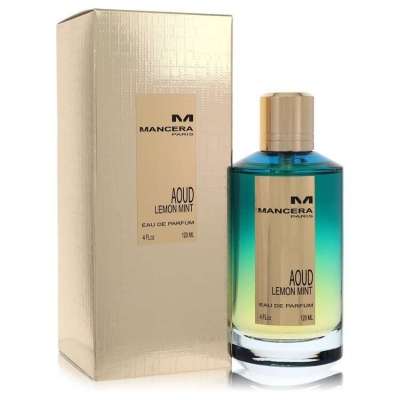 Mancera Aoud Lemon Mint by Mancera Eau De Parfum Spray (Unisex) 4 oz For Women