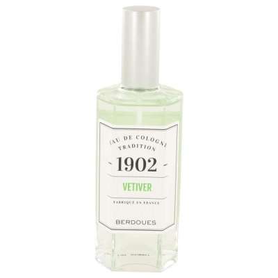 1902 Vetiver by Berdoues Eau De Cologne Spray (Unisex) 4.2 oz For Women