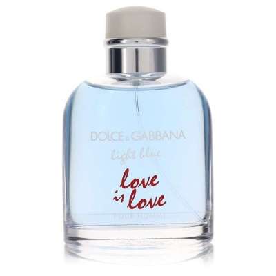 Light Blue Love Is Love by Dolce & Gabbana Eau De Toilette Spray (Tester) 4.2 oz For Men
