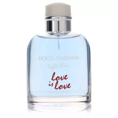 Light Blue Love Is Love by Dolce & Gabbana Eau De Toilette Spray (Tester) 4.2 oz For Men