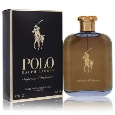 Polo Supreme Cashmere by Ralph Lauren Eau De Parfum Spray 4.2 oz For Men
