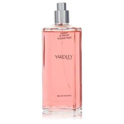 Yardley Poppy & Violet by Yardley London Eau De Toilette Spray (Tester) 4.2 oz For Women