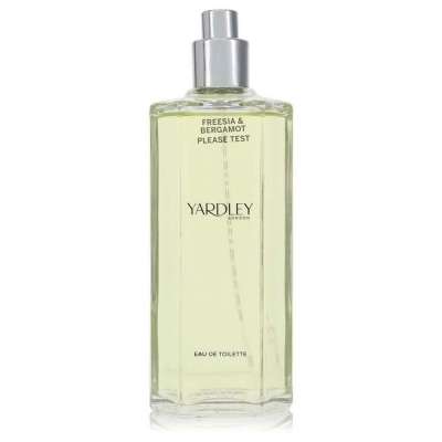 Yardley Freesia & Bergamot by Yardley London Eau De Toilette Spray (Tester) 4.2 oz For Women