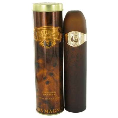 Cuba Magnum Gold by Fragluxe Eau De Toilette Spray 4.2 oz For Men