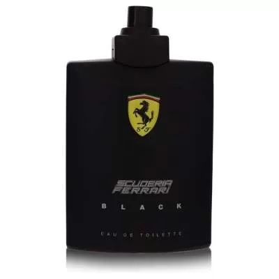 Ferrari Scuderia Black by Ferrari Eau De Toilette Spray (Tester) 4.2 oz For Men