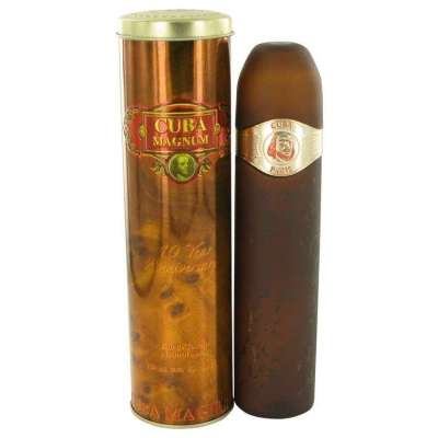 Cuba Magnum Red by Fragluxe Eau De Toilette Spray 4.3 oz For Men