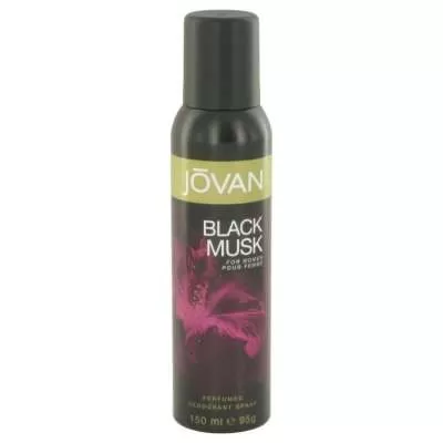 Jovan Black Musk by Jovan Deodorant Spray 5 oz For Women