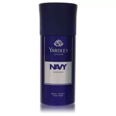Yardley Navy by Yardley London Body Spray 5.1 oz For Men