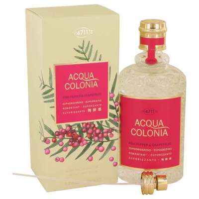 4711 Acqua Colonia Pink Pepper & Grapefruit by 4711 Eau De Cologne Spray 5.7 oz For Women