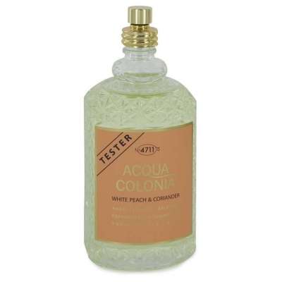 4711 Acqua Colonia White Peach & Coriander by 4711 Eau De Cologne Spray (Unisex Tester) 5.7 oz For W