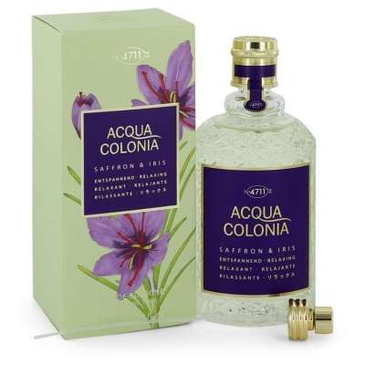 4711 Acqua Colonia Saffron & Iris by 4711 Eau De Cologne Spray 5.7 oz For Women