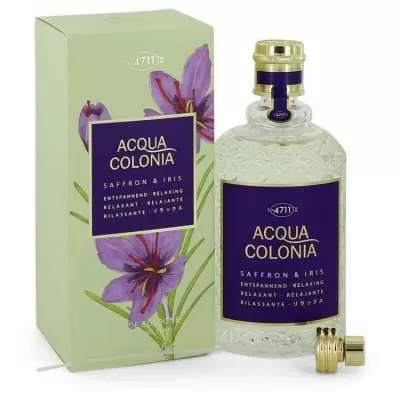 4711 Acqua Colonia Saffron & Iris by 4711 Eau De Cologne Spray 5.7 oz For Women