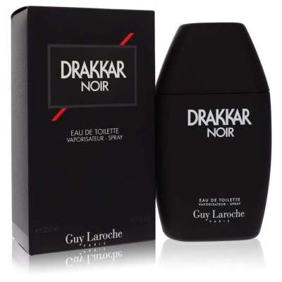 DRAKKAR NOIR by Guy Laroche Eau De Toilette Spray 6.7 oz For Men