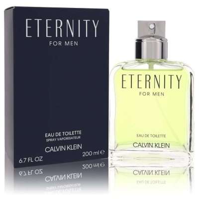 ETERNITY by Calvin Klein Eau De Toilette Spray 6.7 oz For Men