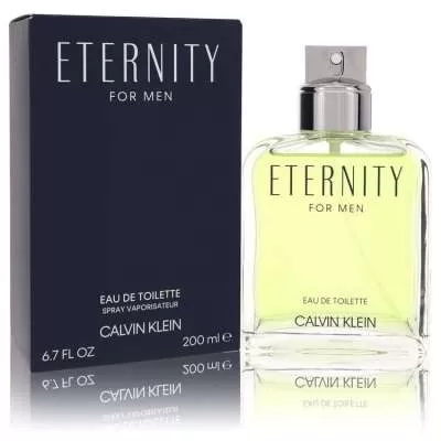 ETERNITY by Calvin Klein Eau De Toilette Spray 6.7 oz For Men