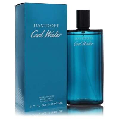 COOL WATER by Davidoff Eau De Toilette Spray 6.7 oz For Men