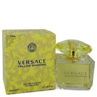 Versace Yellow Diamond by Versace Eau De Toilette Spray 6.7 oz For Women