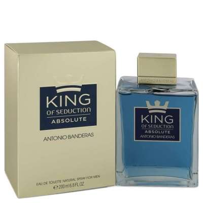 King of Seduction Absolute by Antonio Banderas Eau De Toilette Spray 6.7 oz For Men