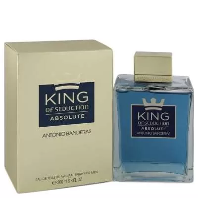 King of Seduction Absolute by Antonio Banderas Eau De Toilette Spray 6.7 oz For Men