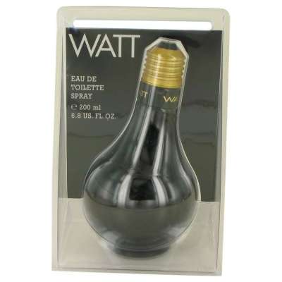Watt Black by Cofinluxe Eau De Toilette Spray 6.8 oz For Men