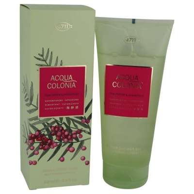 4711 Acqua Colonia Pink Pepper & Grapefruit by 4711 Shower Gel 6.8 oz For Women