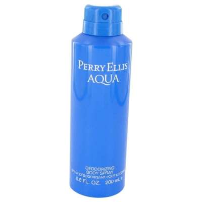 Perry Ellis Aqua by Perry Ellis Body Spray 6.8 oz For Men