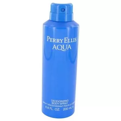 Perry Ellis Aqua by Perry Ellis Body Spray 6.8 oz For Men