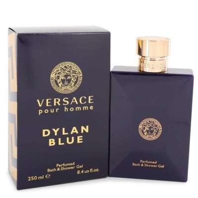 Versace Pour Homme Dylan Blue by Versace Shower Gel 8.4 oz For Men