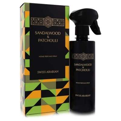 Swiss Arabian Sandalwood and Patchouli by Swiss Arabian Home Perfume Spray 10.1 oz For Men