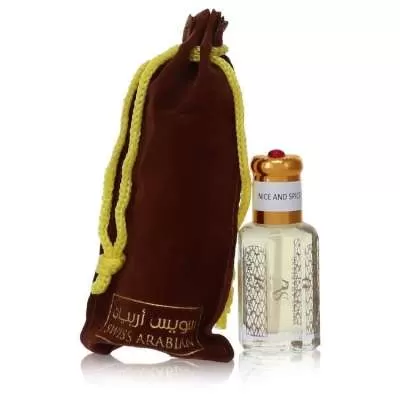 Nice and Spice by Swiss Arabian Perfume Oil (Unisex) .41 oz For Men