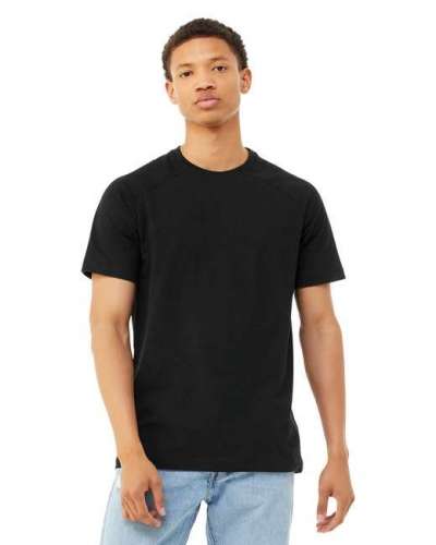 Bella + Canvas 3201 FWD Fashion Men's Heather CVC Raglan T-Shirt