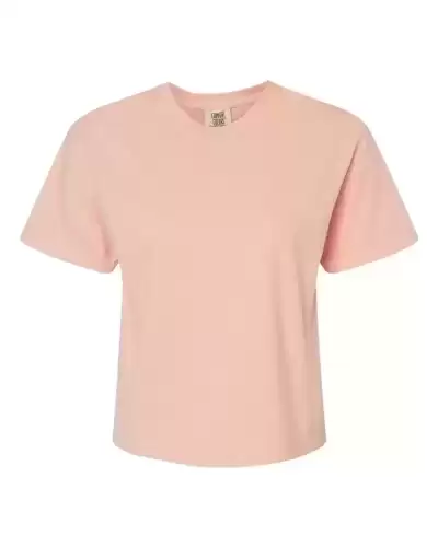Comfort Colors 3023CL Women's Garment-Dyed Heavyweight Boxy T-Shirt 2 Pack