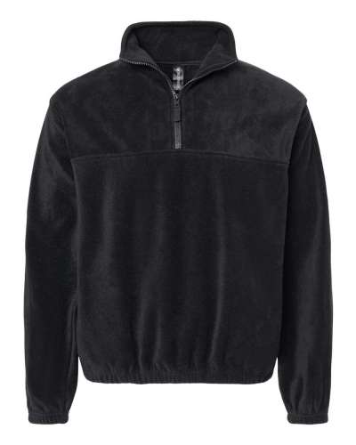 Burnside 3052 Polar Fleece Quarter-Zip Pullover