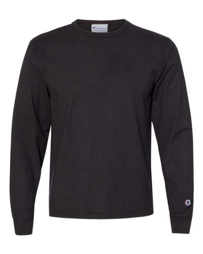 Champion CD200 Garment-Dyed LONG Sleeve T-Shirt