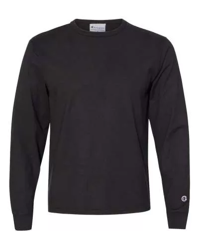 Champion CD200 Garment-Dyed LONG Sleeve T-Shirt