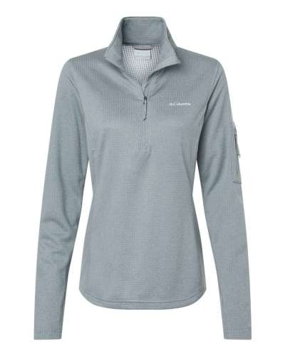 Columbia 195970 Women's Park View Grid Fleece Half-Zip