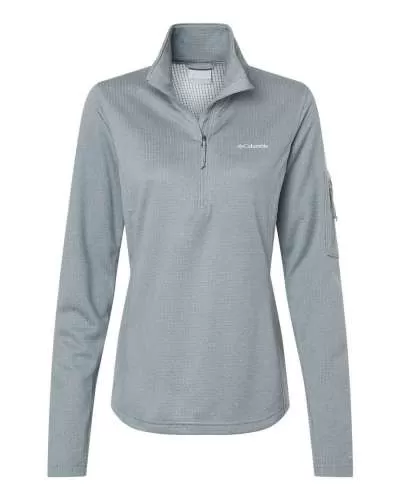 Columbia 195970 Women's Park View Grid Fleece Half-Zip