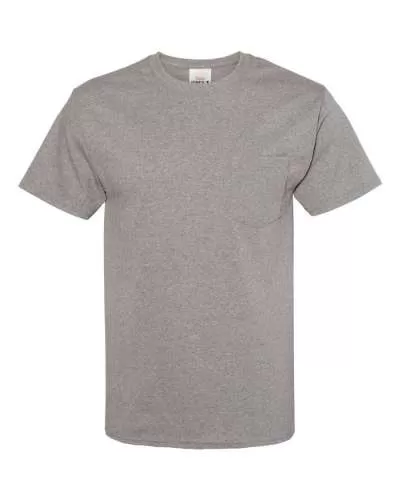 Hanes 5590 Authentic Pocket T-Shirt