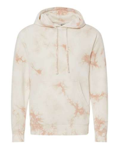 Independent Trading Co. PRM4500TD Midweight Tie-Dyed Hooded Sweatshirt