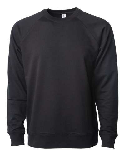 Independent Trading Co. SS1000C Icon Lightweight Loopback Terry Crewneck Sweatshirt