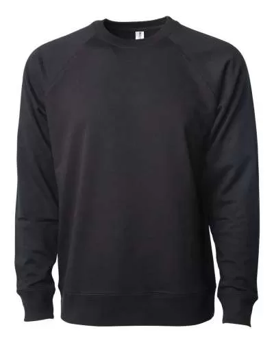 Independent Trading Co. SS1000C Icon Lightweight Loopback Terry Crewneck Sweatshirt