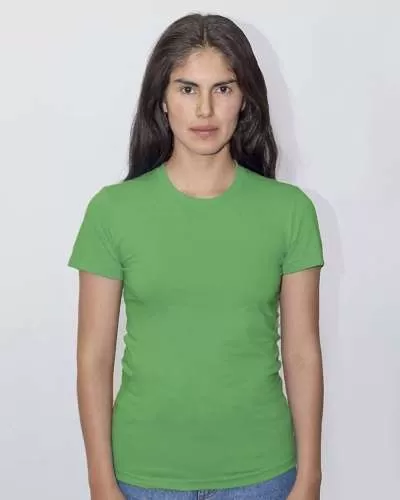 Los Angeles Apparel 21002 USA-Made Women's Fine Jersey T-Shirt