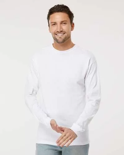 M&O 4820 Gold Soft Touch Long Sleeve T-Shirt