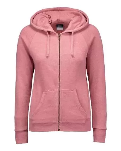 MV Sport W20150 Women's Stockton Angel Fleece Full-Zip Hooded Sweatshirt