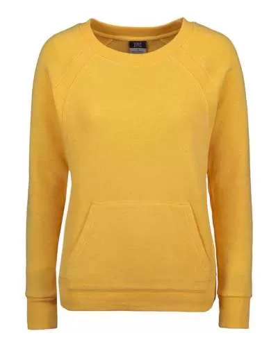 MV Sport W20170 Women's Angel Fleece Michaela Crewneck Sweatshirt