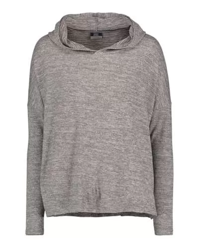 MV Sport W20423 Women's Anika Hacci Jersey Hooded Long Sleeve T-Shirt
