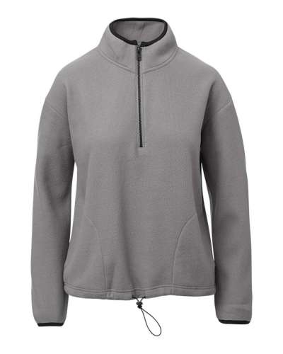 MV Sport W21138 Women's Aurora Polar Fleece Quarter-Zip Pullover