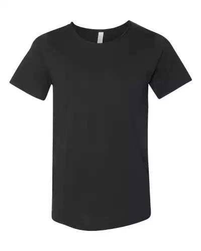 BELLA + CANVAS 3014 Unisex Raw Neck Tee 2 Pack